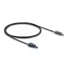DELOCK optinis pluošto adapteris 90998 daugiamodis POF kabelis 100 cm juodas/pilka