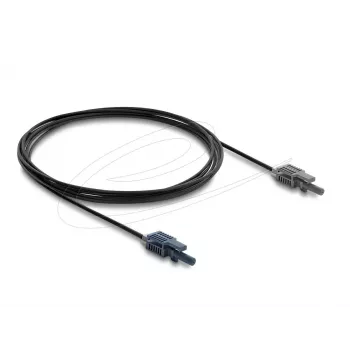 Skaidulinis optinis kabelis DELOCK 91022 multimodas POF 3 m, juodas/pilkas