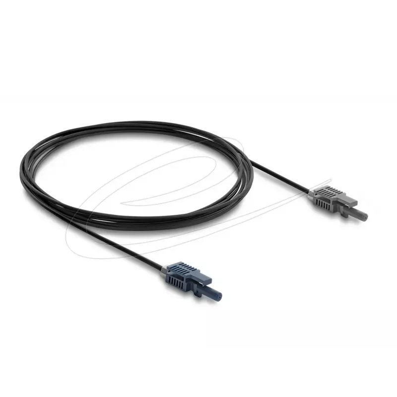 Skaidulinis optinis kabelis DELOCK 91022 multimodas POF 3 m, juodas/pilkas