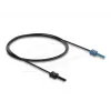 Skaidulinis optinis adapteris DELOCK 91023 daugiamodis, plastikinis POF kabelis 1,0 m, juodas/mėlynas