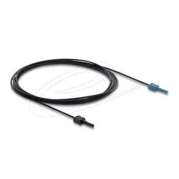 Skaidulinis optinis adapterio kabelis DELOCK 91026, daugiamodis POF, 3 m, juoda/mėlyna, 1 vnt.