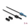 Skaidulinis optinis adapterio kabelis DELOCK 91026, daugiamodis POF, 3 m, juoda/mėlyna, 1 vnt.