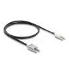 Adapterinis šviesolaidinis kabelis DELOCK 91027 daugiamodis 100 cm juodas/pilkas, 1 vnt.