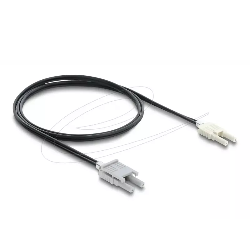 Adapterinis šviesolaidinis kabelis DELOCK 91027 daugiamodis 100 cm juodas/pilkas, 1 vnt.