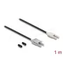 Adapterinis šviesolaidinis kabelis DELOCK 91027 daugiamodis 100 cm juodas/pilkas, 1 vnt.