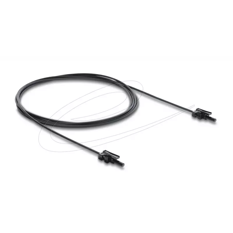 DELOCK plastikinis POF šviesolaidinis kabelis HFBR 4532‑4532Z Simplex ST‑ST 2 m