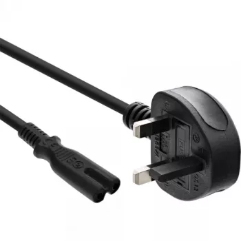 InLine maitinimo laidas su JK kištuku (BS 1363) į Euro 8 lizdą (C7), 1,8 m, 250 V, 2,5 A