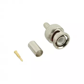 InLine BNC užspaudžiamas kištukas RG59 vaizdo kabeliui, bronzinis, 7 g, 70 mm, 123 mm, 15 mm, 9 g