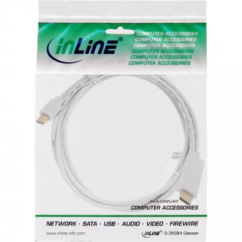 InLine Mini DisplayPort į HDMI 4K2K garso keitiklio laidas 5 m