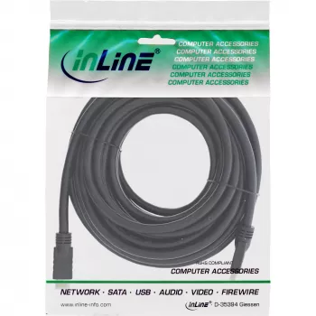 InLine HiD High Speed HDMI laidas su Ethernet, 4K2K, M/M, auksuoti kontaktai, 15 m