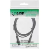 InLine DC ilginimo laidas, kištukas/kištukas 5.5x2.1mm, juodas, 1m