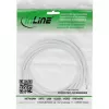 InLine prailginimo laidas DC, kištukas/lizdas 5.5x2.1mm, AWG 18, baltas 3m