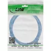 InLine® Slim Patch kabelis 74914B RJ45 Cat.6A 1,5 m mėlynas