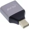 InLine 17291C adapteris DisplayPort lizdas – Mini DisplayPort kištukas, pilka, juoda