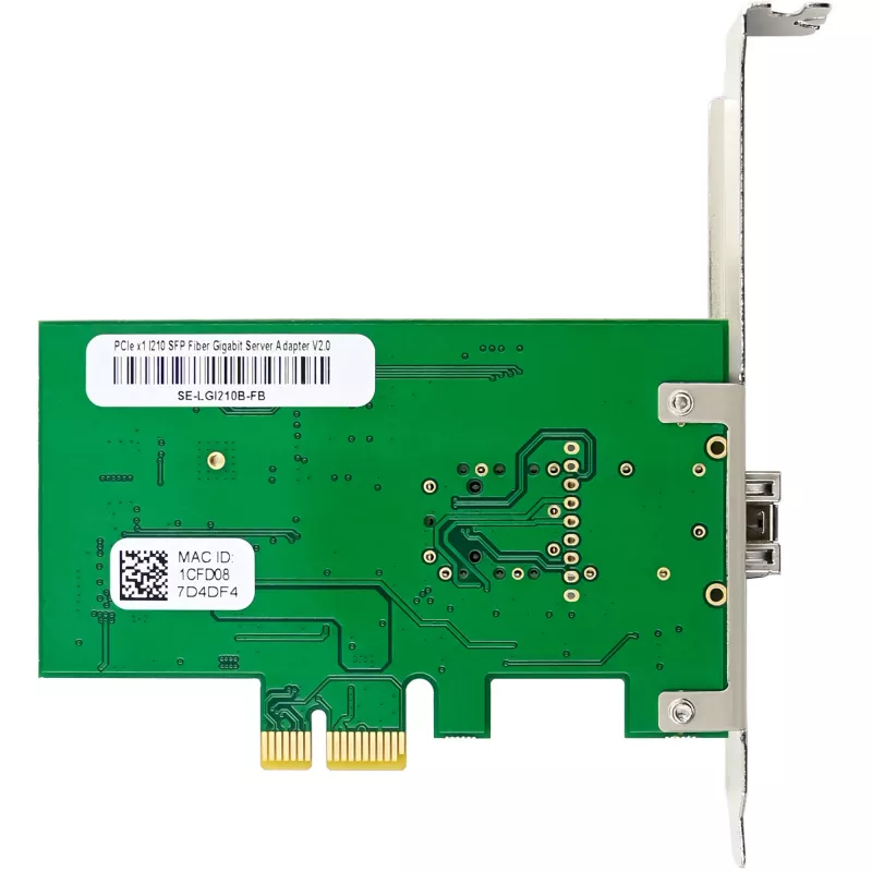 Vidinė tinklo plokštė InLine 51125N SFP šviesolaidis 1000 Mbit/s PCI Express