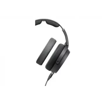 Ausinės viršutinės laidinės studijinės Sennheiser HD 490 PRO PLUS — atviros akustinės, 38 mm tvarkyklės, 130 Ω, 1,8 m laidas, sulankstomos, juodos