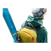 DEUTER Alproof Lite 22 kuprinė lavininei įrangai – 22 L, turmeric/juoda, lengva ir patvari