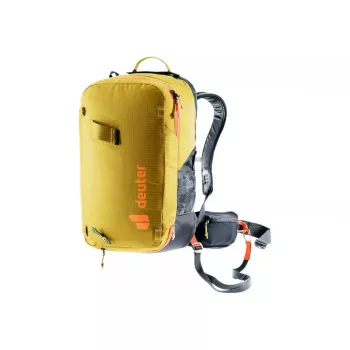 DEUTER Alproof Lite 22 kuprinė lavininei įrangai – 22 L, turmeric/juoda, lengva ir patvari