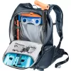 Sportinė kuprinė DEUTER Updays 26 – 26 L, juoda, poliamidas, 51×31×23 cm, be PFAS