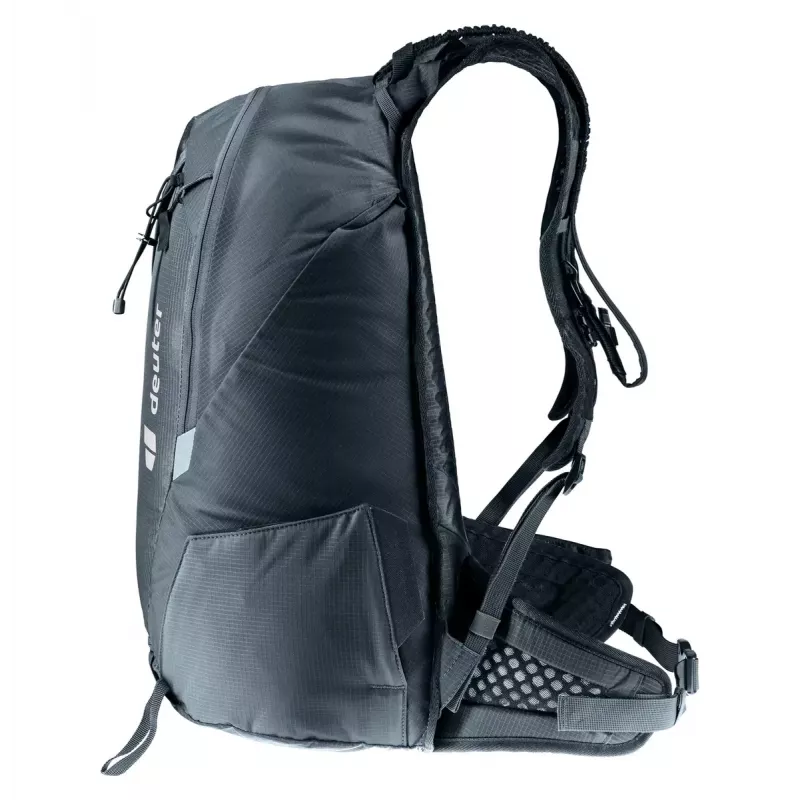 Sportinė kuprinė DEUTER Updays 26 – 26 L, juoda, poliamidas, 51×31×23 cm, be PFAS
