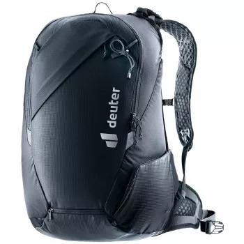Sportinė kuprinė DEUTER Updays 26 – 26 L, juoda, poliamidas, 51×31×23 cm, be PFAS