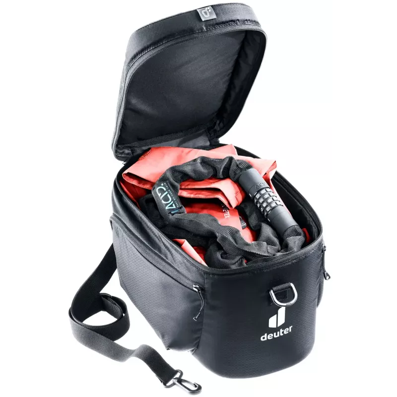 Krepšys ant bagažinės DEUTER Rack Bag 10 – 10 L, juodas