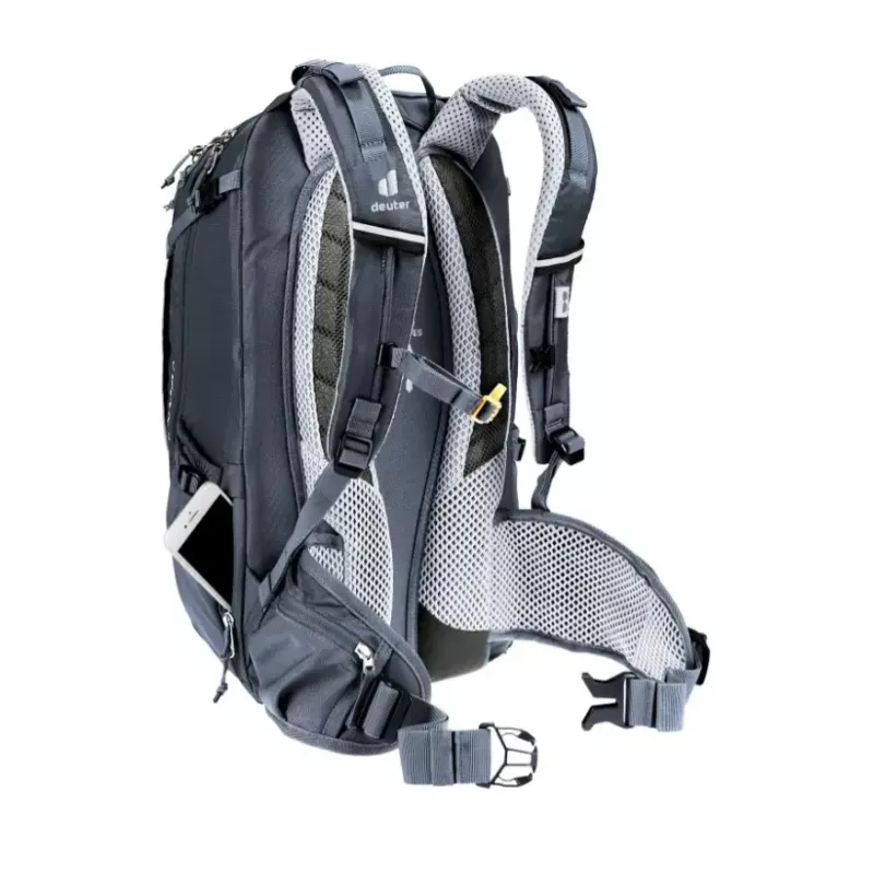 Kuprinė DEUTER Trans Alpine 24 – dviračių kuprinė, 24 l, juoda