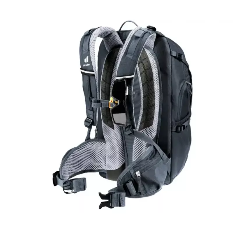 Kuprinė DEUTER Trans Alpine 24 – dviračių kuprinė, 24 l, juoda