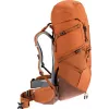 Trekking kuprinė DEUTER Aircontact Core 45+10 SL – kaštoninė-umbra, 45+10 L talpa