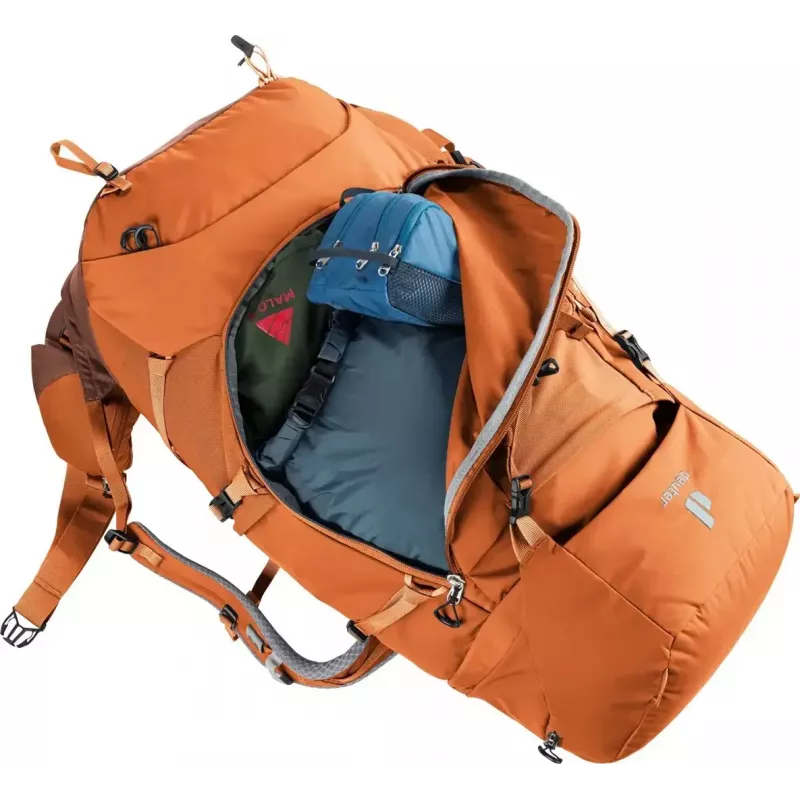 Trekking kuprinė DEUTER Aircontact Core 45+10 SL – kaštoninė-umbra, 45+10 L talpa