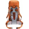 Trekking kuprinė DEUTER Aircontact Core 45+10 SL – kaštoninė-umbra, 45+10 L talpa