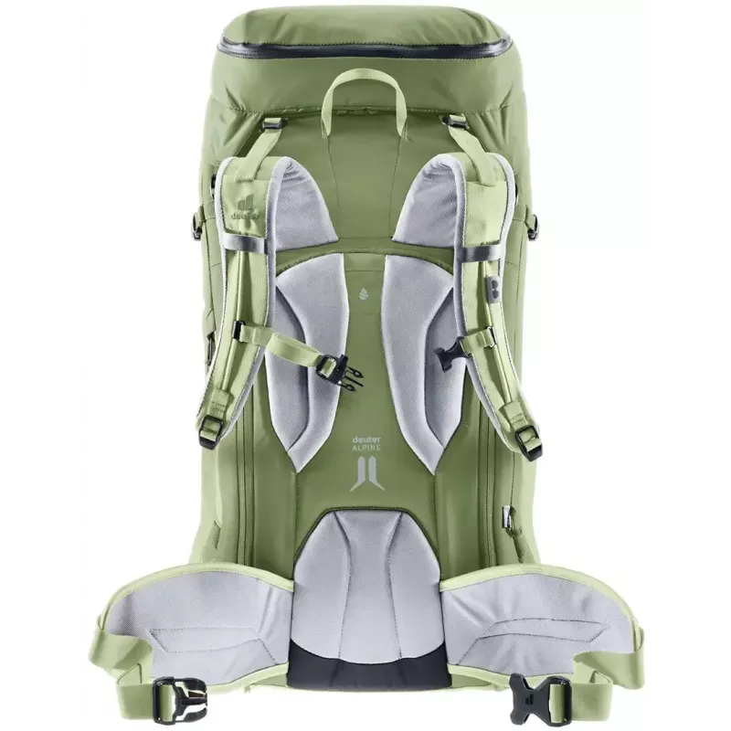 Kuprinė DEUTER Freescape Pro 38+ SL — 38+ L moteriška, spalva grove-mineral, poliamidinis ripstop