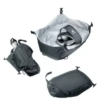 Kuprinė DEUTER Aircontact Pro 75+10 SL Moteriška — 75+10 L, SL pritaikymas, Graphite, 2.88 kg, Nailonas