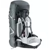 Kuprinė DEUTER Aircontact Pro 75+10 SL Moteriška — 75+10 L, SL pritaikymas, Graphite, 2.88 kg, Nailonas