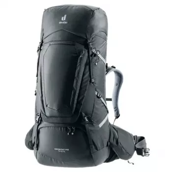 Kuprinė DEUTER Aircontact Pro 75+10 SL Moteriška — 75+10 L, SL pritaikymas, Graphite, 2.88 kg, Nailonas