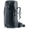 Kuprinė DEUTER Trail PRO 34 SL – moteriška žygių kuprinė 34 L, lengva, patvari, Juoda