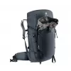 Kuprinė DEUTER Trail PRO 34 SL – moteriška žygių kuprinė 34 L, lengva, patvari, Juoda