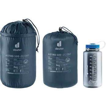 Miegmaišis mumija DEUTER Astro 500 (-2°C), Ripstop mėlyna, 2050×750×480 mm