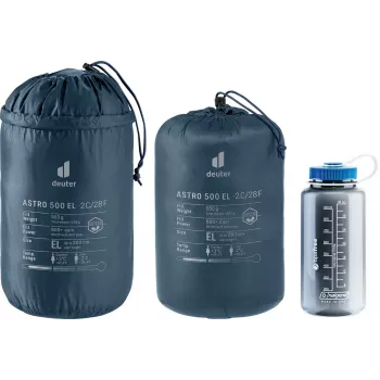 Miegmaišis DEUTER Astro 500 EL -2°C / 28°F, suaugusiųjų mumija, 2200×800×520 mm, Ripstop Blue