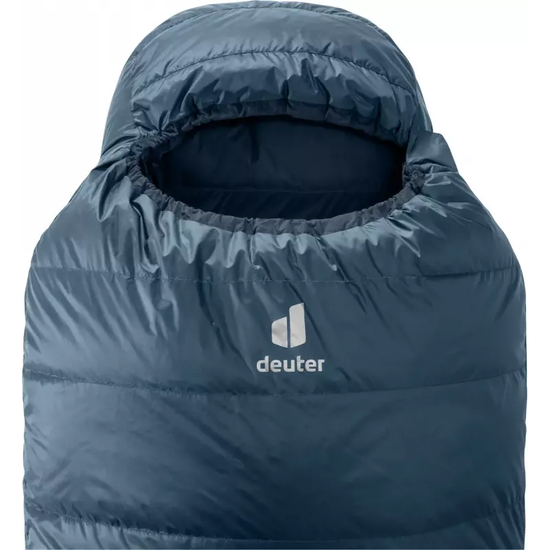 Miego maišas DEUTER Astro 300 EL +2°C – muminės formos, 200 cm, Ripstop Blue