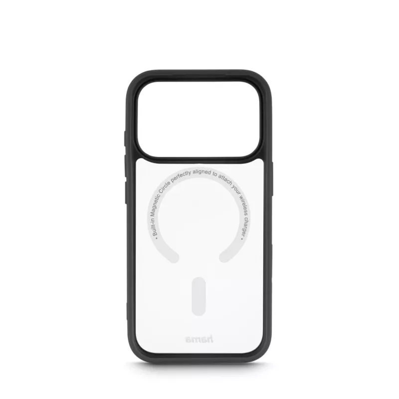 Hama Frame Protect dėklas mobiliesiems telefonams 16 cm (6,3 colio) permatomas, juodas