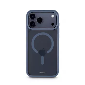 Hama Frame Protect dėklas mobiliesiems telefonams 17,5 cm (6,9 colio) permatomas, mėlynas