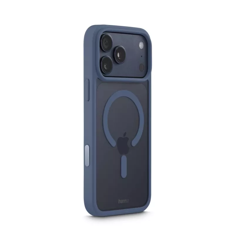Hama Frame Protect dėklas mobiliesiems telefonams 17,5 cm (6,9 colio) permatomas, mėlynas
