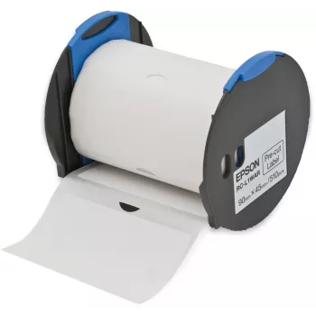 Epson RC-L1WAR baltų iš anksto supjaustytų etikečių ritinėlis 3,6“x1,8” (45mmx90mm)