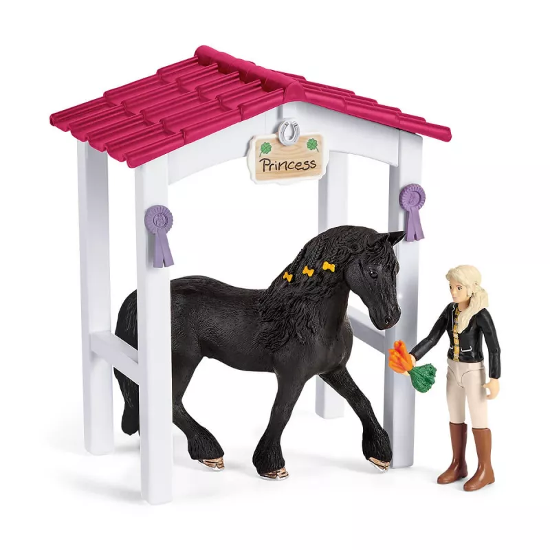 schleich HORSE CLUB Arklidė su Tori ir Princess bei aksesuarais