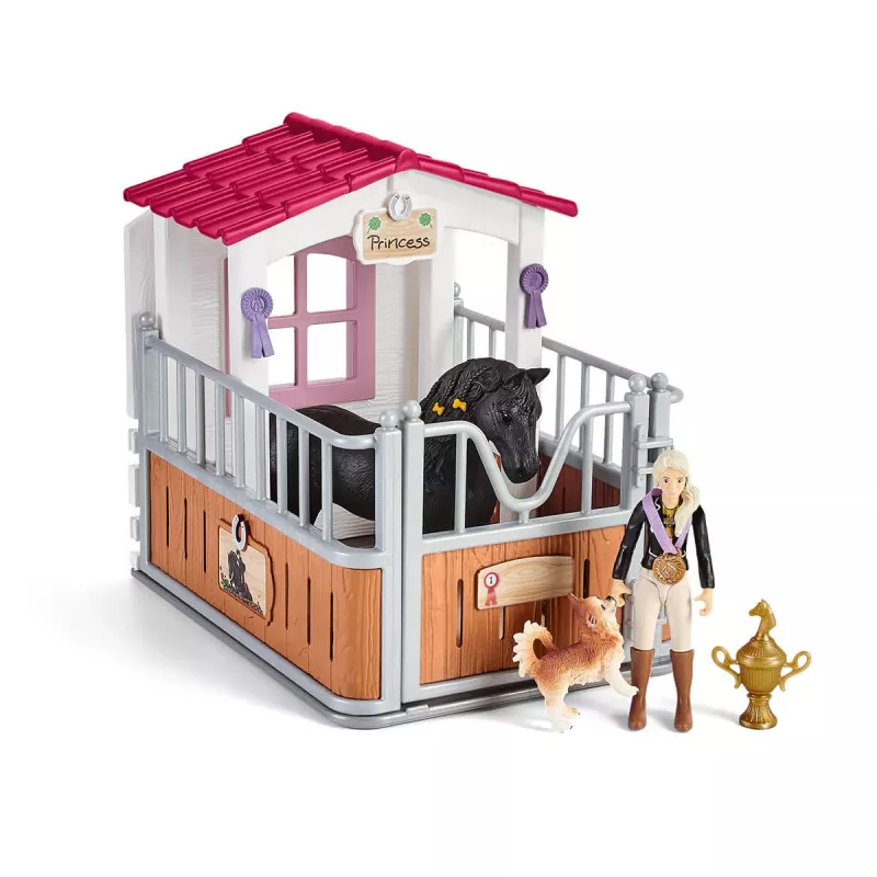 schleich HORSE CLUB Arklidė su Tori ir Princess bei aksesuarais