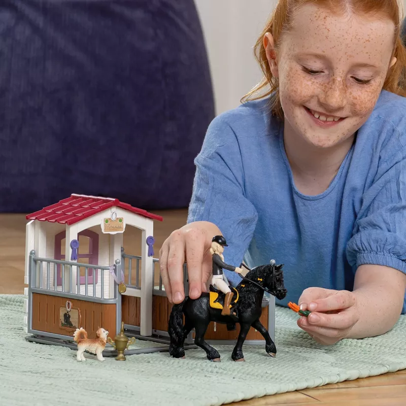 schleich HORSE CLUB Arklidė su Tori ir Princess bei aksesuarais