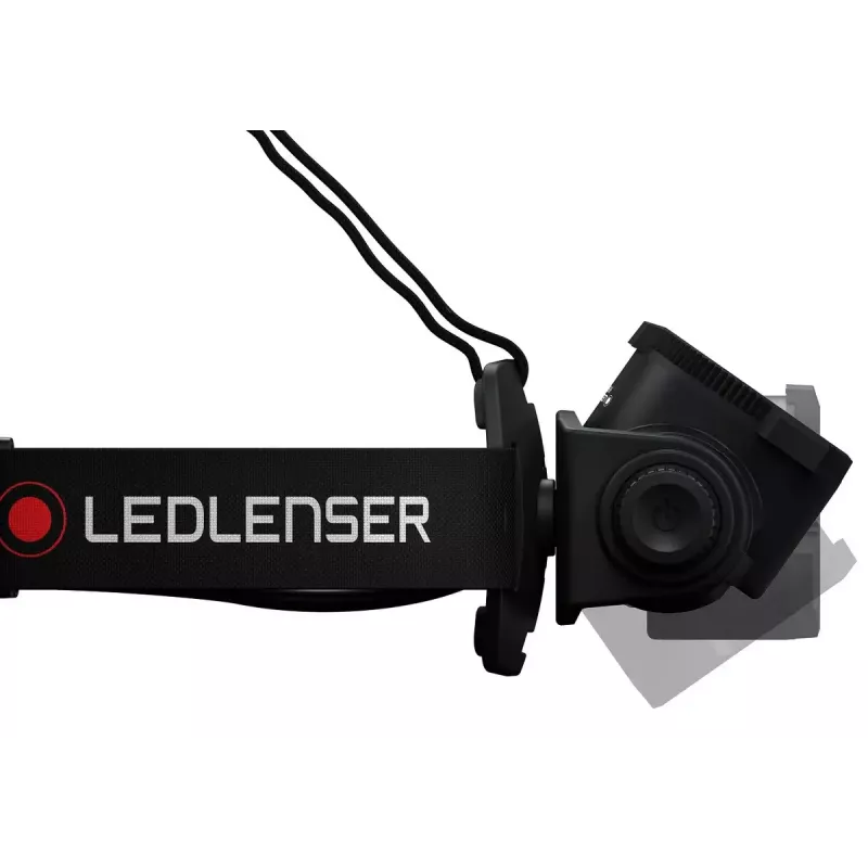 Priekinė lemputė Led Lenser H15R Core – galvos juostos LED žibintuvėlis, 2500 lm, įkraunama 21700 baterija, IP67, 250 m spindulys, 4 galios lygiai, aliuminis, juoda