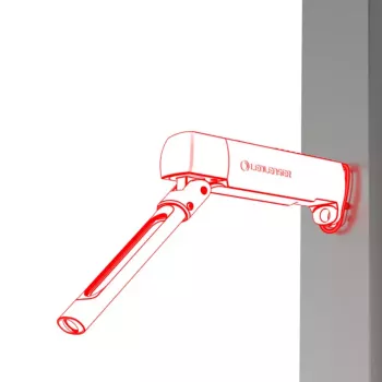 Ledlenser 502736 kišeninis darbinis žibintas 12 W LED juodas