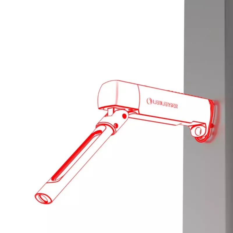 Ledlenser 502736 kišeninis darbinis žibintas 12 W LED juodas